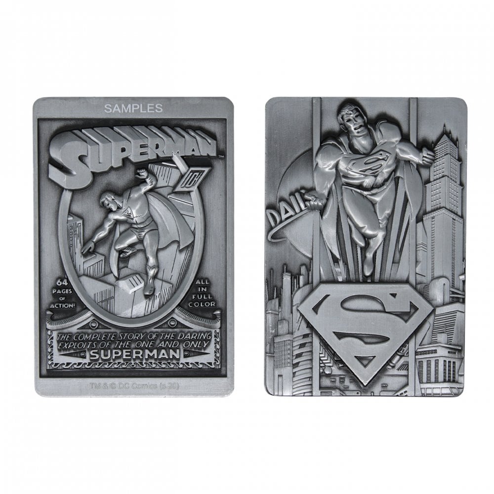 DC Comics Superman Limited Edition Metal Card (10cm)