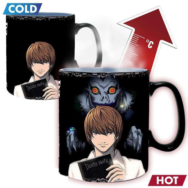 Official Anime Death Note Kira & L Magic Heat Mug (460ml)