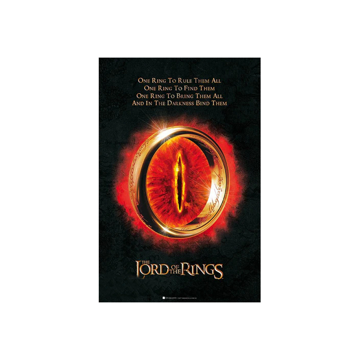 Official The Lord of The Rings Poster (91.5x61cm) (Not Framed)