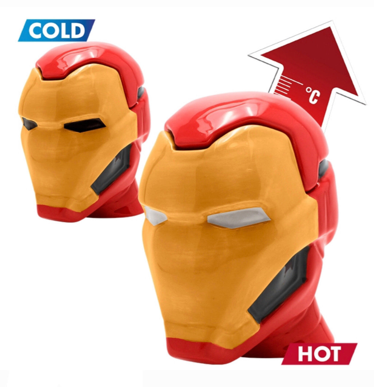 Marvel Iron Man Heat 3D Mug