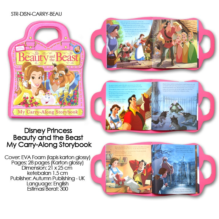 Disney Beauty & The Beast My Carry Along Storybook