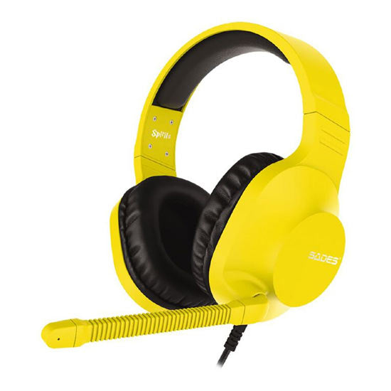 Sades Spirits Gaming Headset Yellow