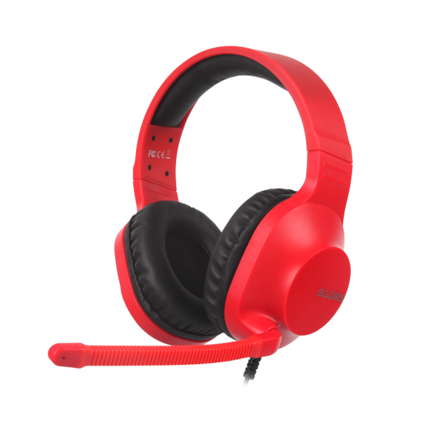 Sades Spirits Gaming Headset Red