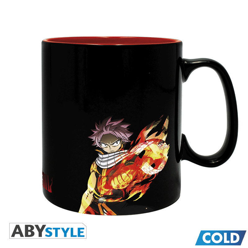 Official Anime Fairy Tail Natsu & Lucy Heat Magic Mug (460ml)