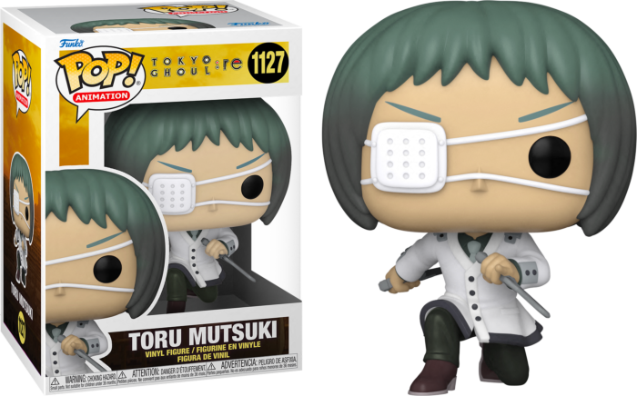 Funko Pop Anime Tokyo Ghoul:Re - Toru Mutsuki