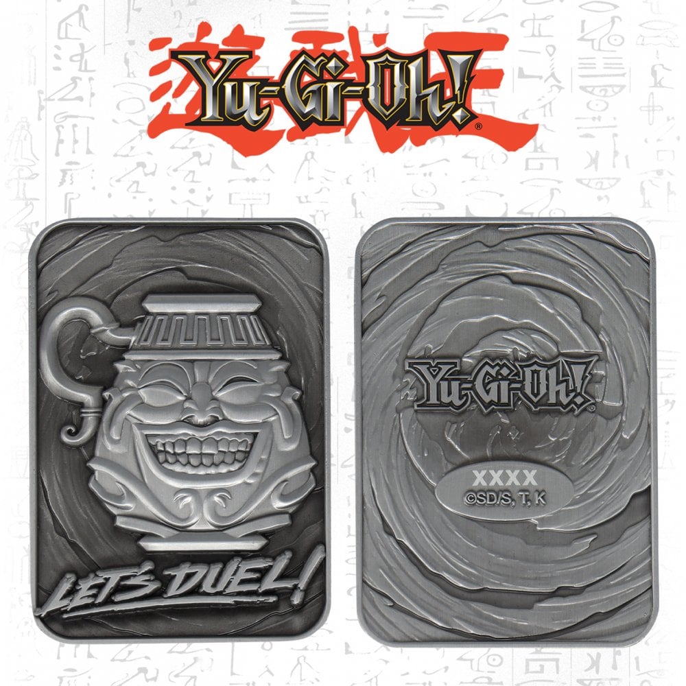 Anime Yu Gi Oh! Limited Edition Metal Card Pot Of Greed