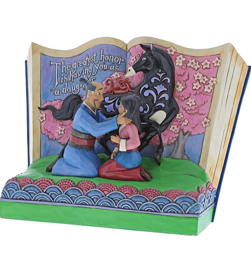 Enesco Disney Storybook Mulan Figure