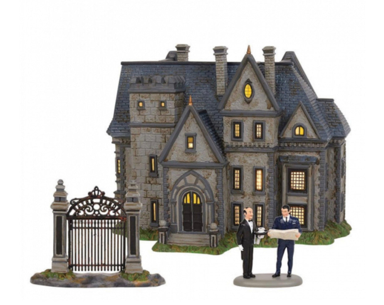 DC Comics Village Batman Wayne Manor Statue (20cm)