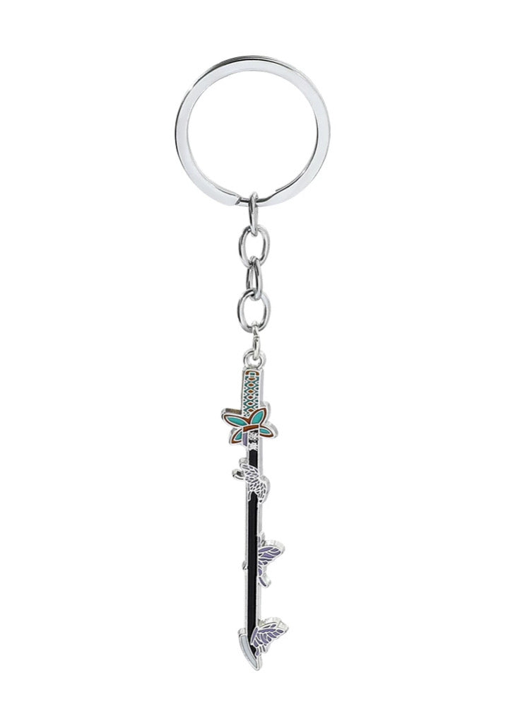 Anime Demon Slayer Sword Keychain 4