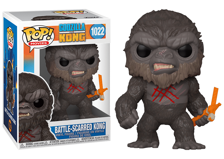 Funko Pop Godzilla vs. Kong (Battle Scarred Kong)