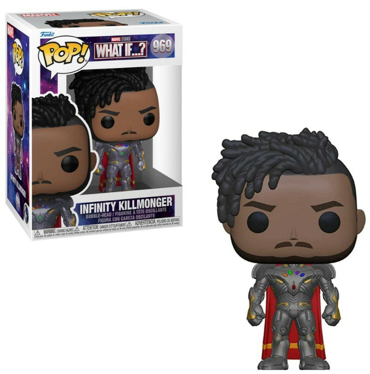 Funko Pop Marvel What If Infinity Killmonger
