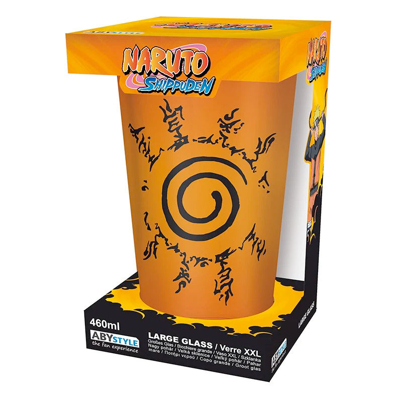 Official Anime Naruto Large Glass (400ml)