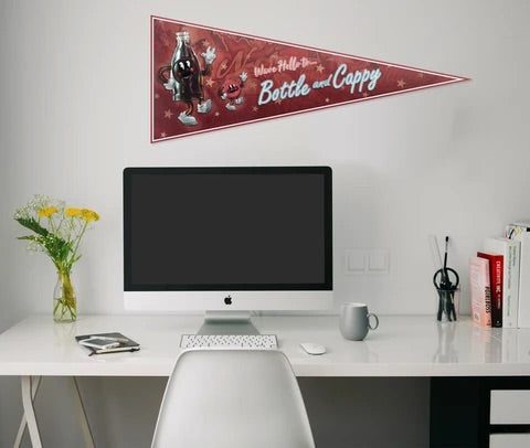 Official Fallout Bottle & Cappy Pennant Flag