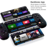 Backbone One Mobile Gaming Controller for iPhone [FREE 1 Month Xbox Game Pass Ultimate Included] - Black