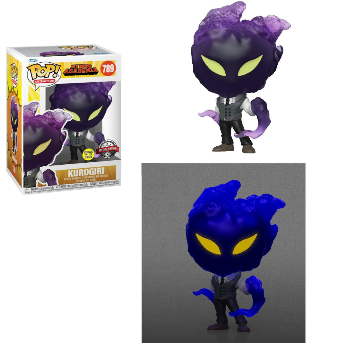 Funko Pop My Hero Academia Kurogiri (Special Edition , Glows In The Dark)