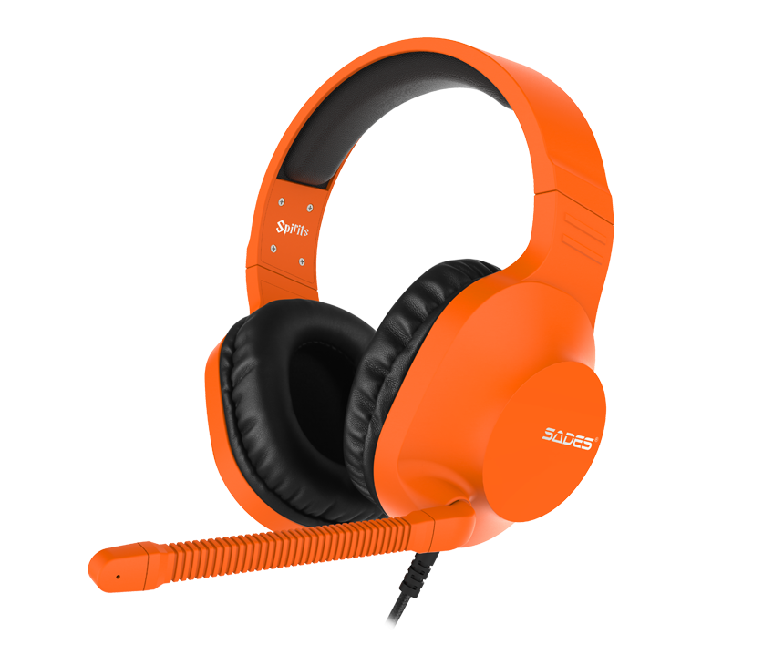 Sades Spirits Gaming Headset Orange