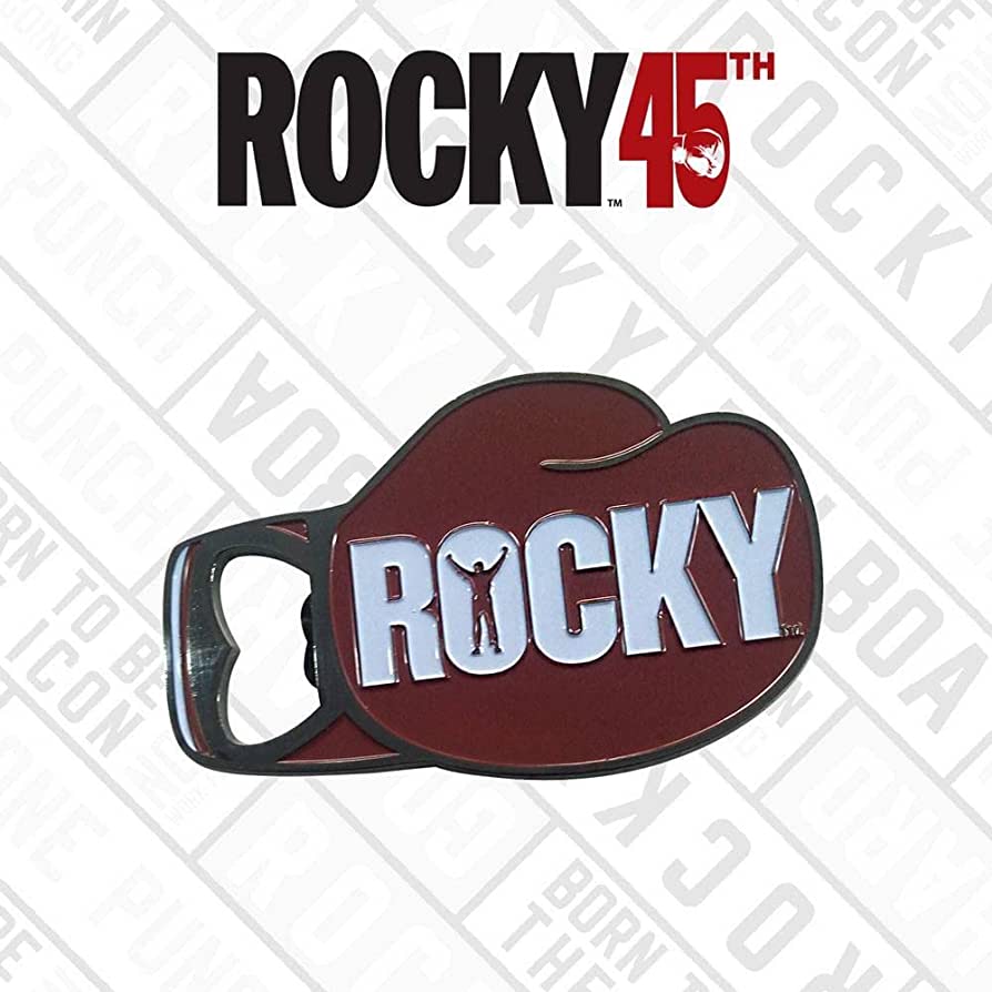 Official Rocky 45th Anniversary Boxing Glove Bottle Opener Magnet
