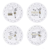 Official Disney Set of 4 Plates Tinkerbell (21cm)