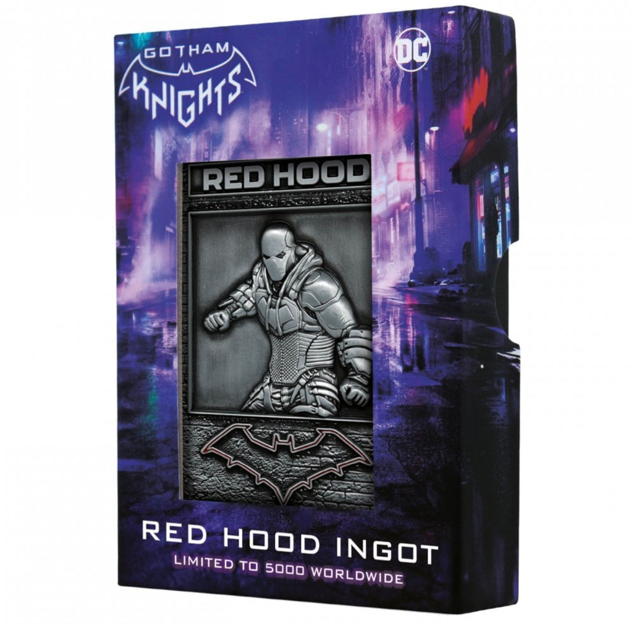 DC Comics Gotham Knights Red Hood Limited Edition Metal Card (10cm)
