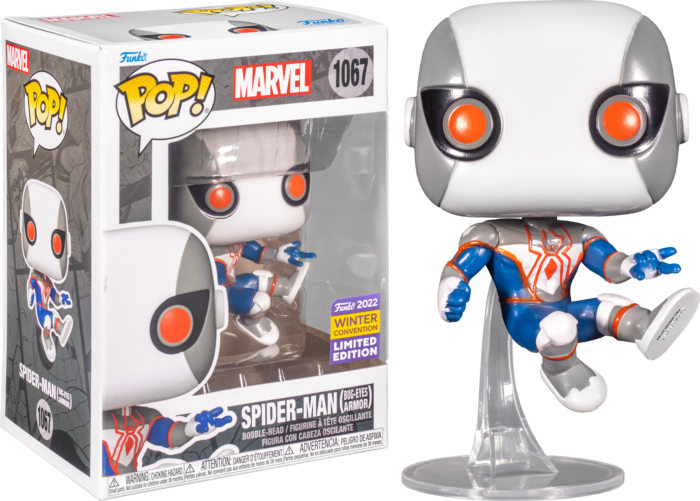 Funko Pop Marvel Spiderman Bug-Eyes Armor (Limited Edition)