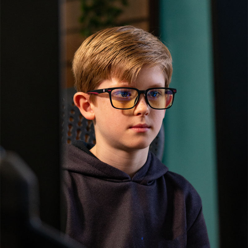Official Esport Kids Black Blue Light Glasses