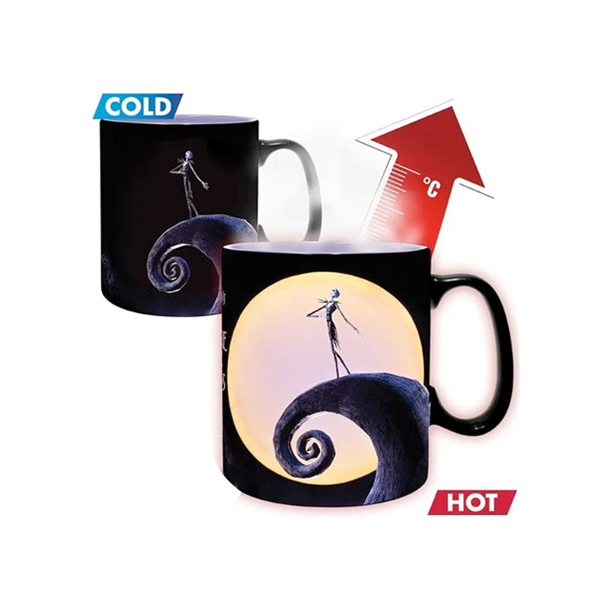Official Disney Nightmare Before Christmas Heat Magic Mug (460ml)