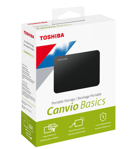 PS4 Hard Disk 1TB Toshiba Canvio Basic