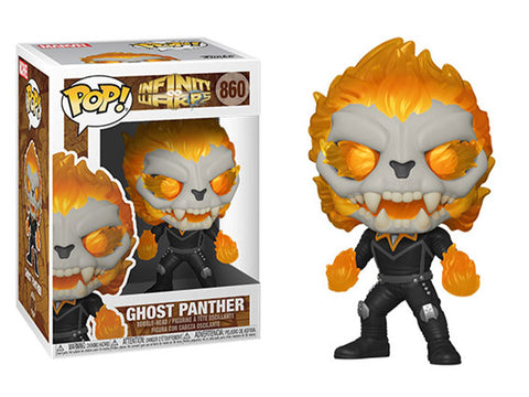Funko Pop Marvel Infinity Warps Ghost Panther