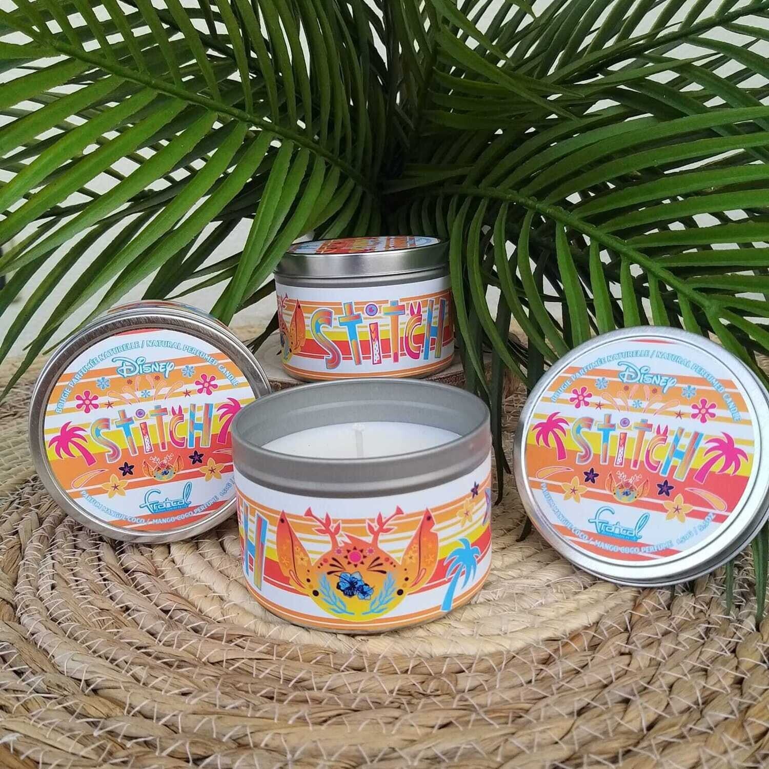 Official Disney Lilo and Stitch Natural Perfumed Candle - Mango Coco
