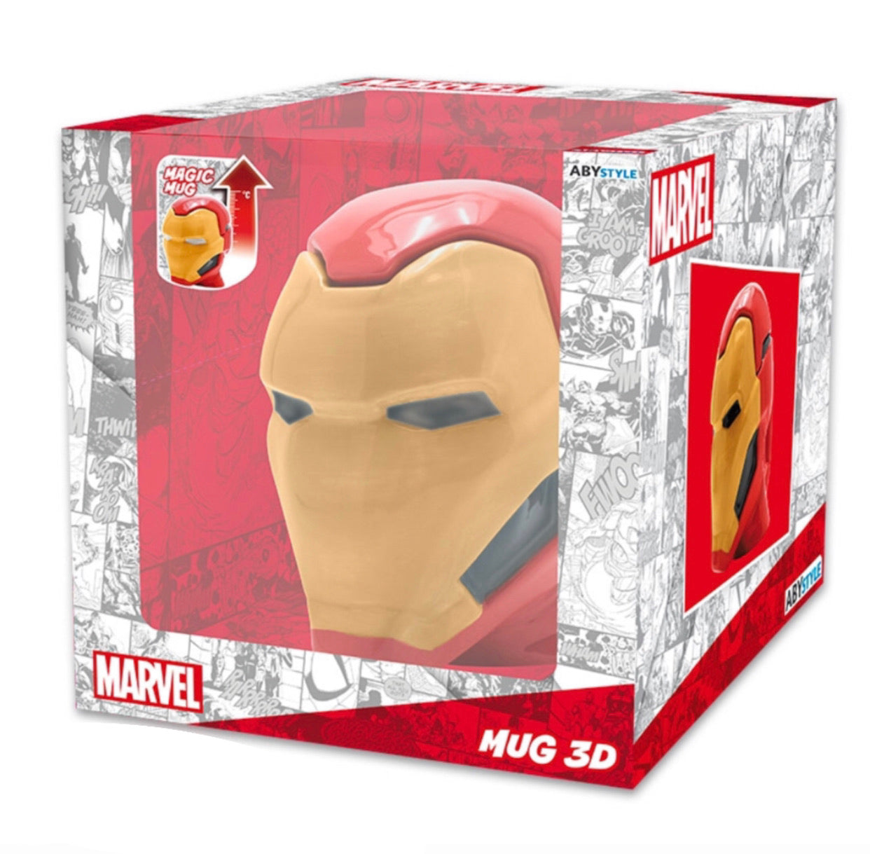 Marvel Iron Man Heat 3D Mug
