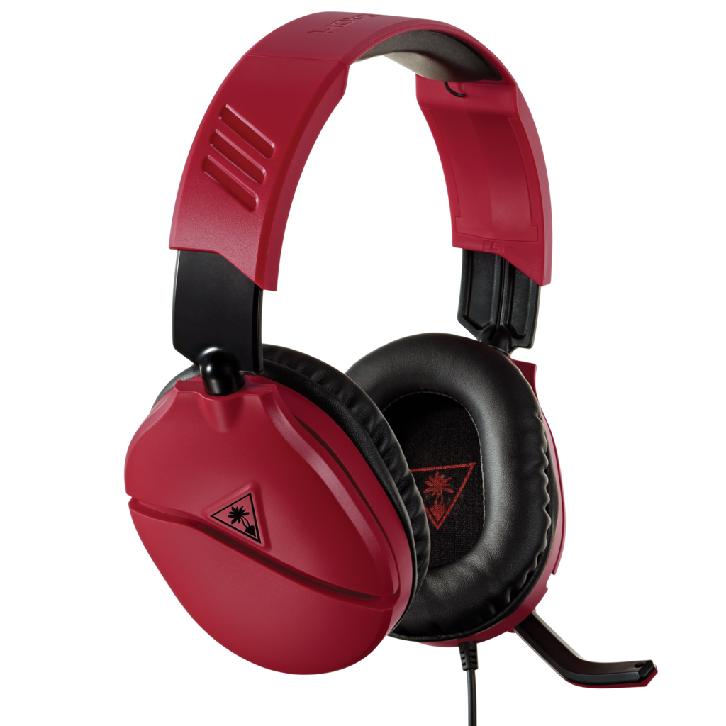Turtule Beach Recon 70 Headset Wired Midnight Red PS4/Nintendo Switch/Xbox One/Mobile