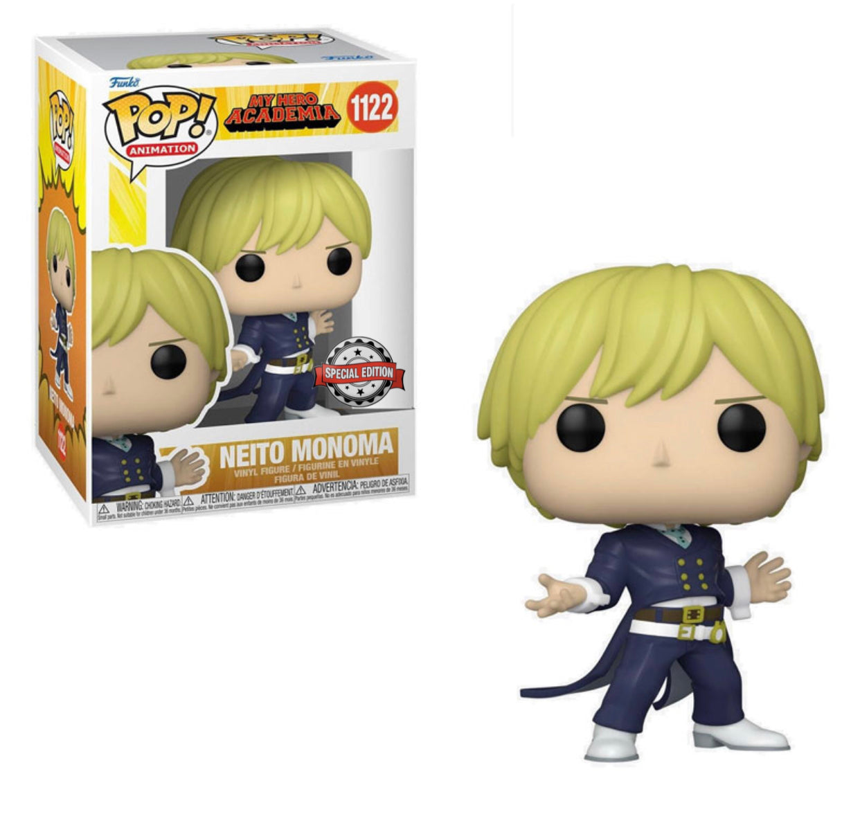 Funko Pop Anime My Hero Academia Neito Monoma (Special Edtion)