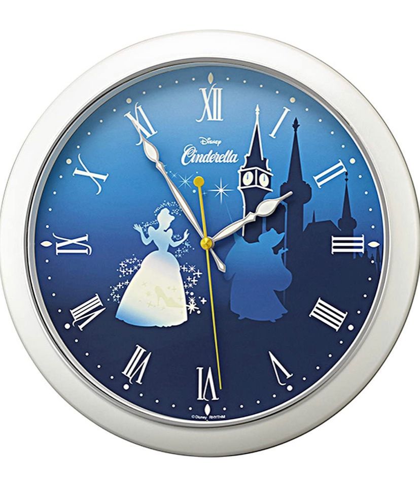Official Disney Cinderella Wall Clock (Glows in the Dark)