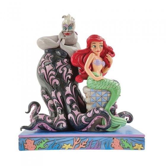 Enesco Disney The Little Mermaid Ursula And Ariel Figure (25cm)