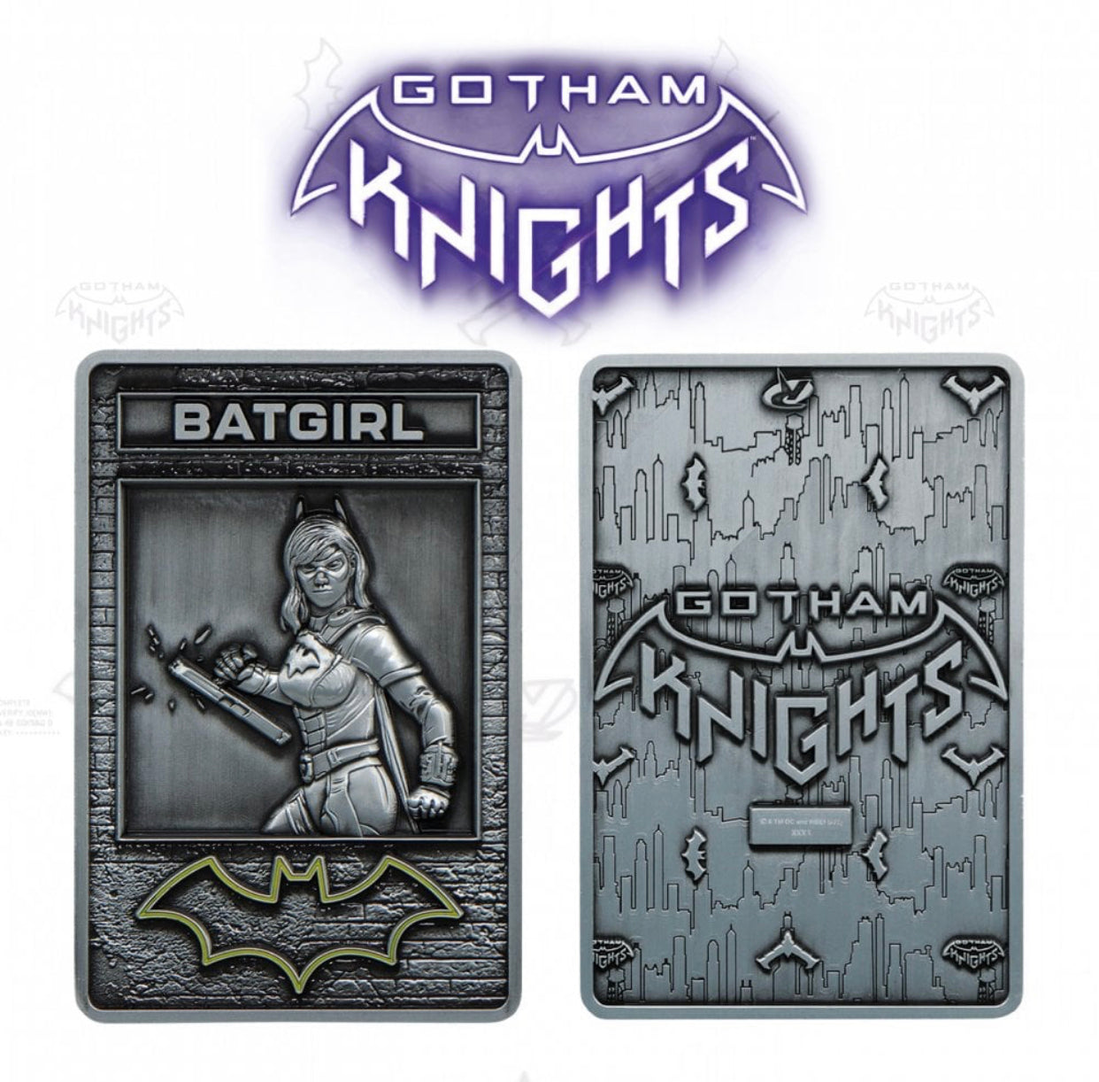 DC Comics Gotham Knights Batgirl Limited Edition Metal Card (10cm)