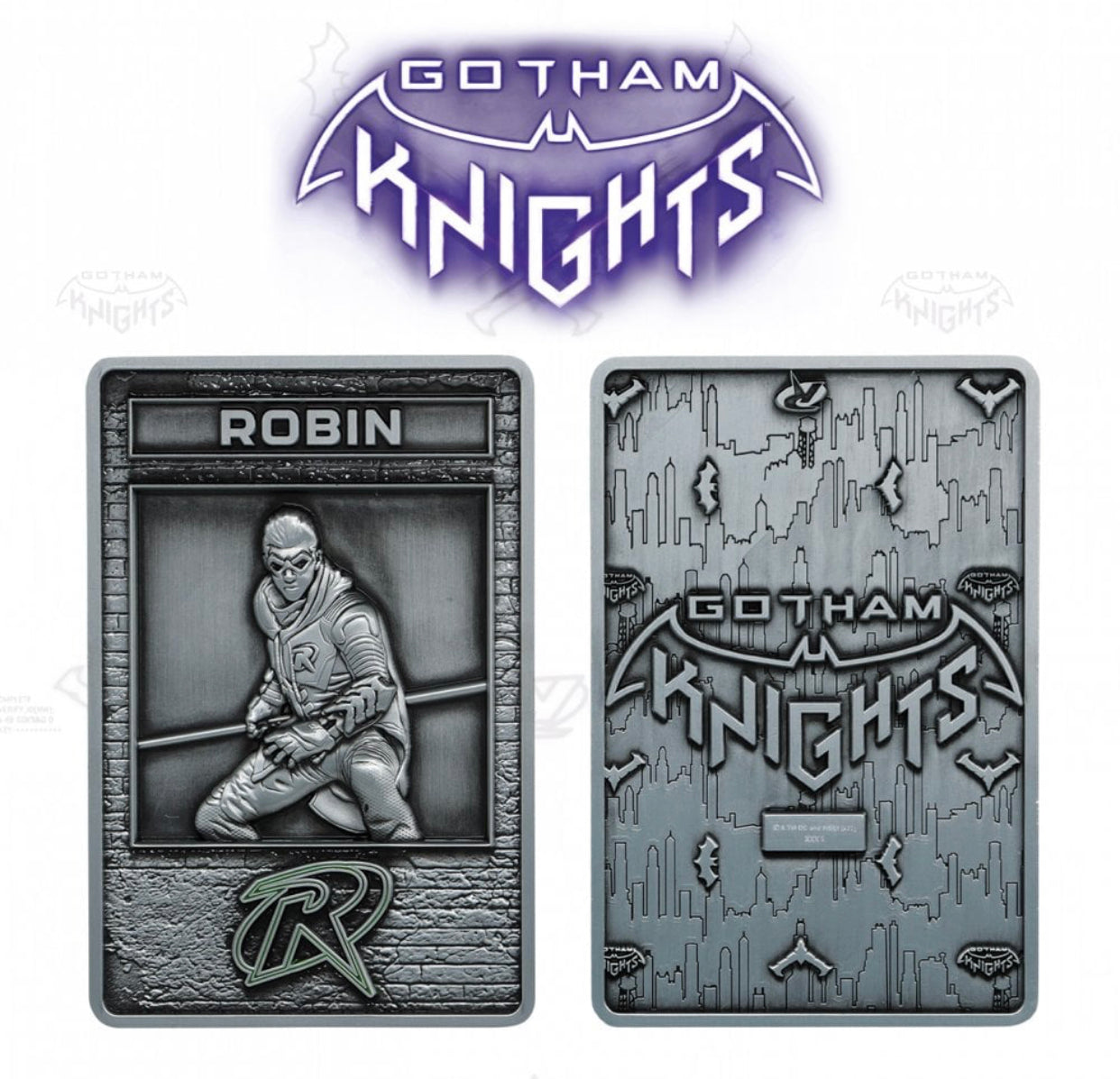 DC Comics Gotham Knights Robin Limited Edition Metal Card (10cm)