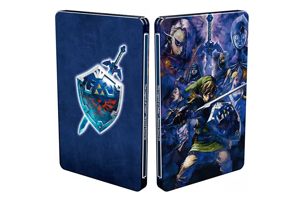 Nintendo Switch Steelbook Zelda Skyward Sword (No Game)