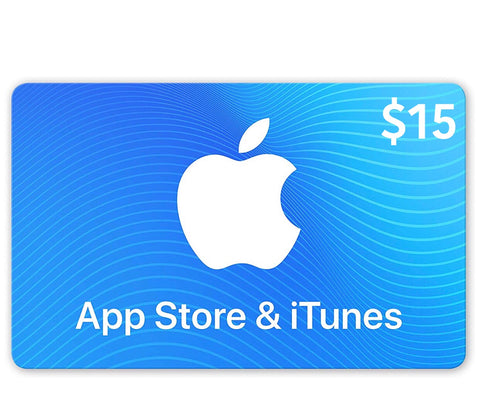iTunes Card $15 (US Account)