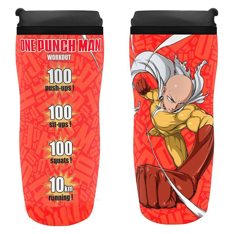 Official Anime One Punch Man Saitama Travel Mug (355ml)