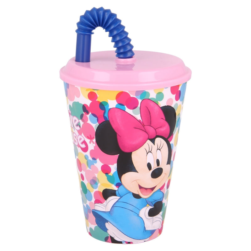 Official Disney Minnie Mouse Plastic Vaso Cana (430ml) (K&B)