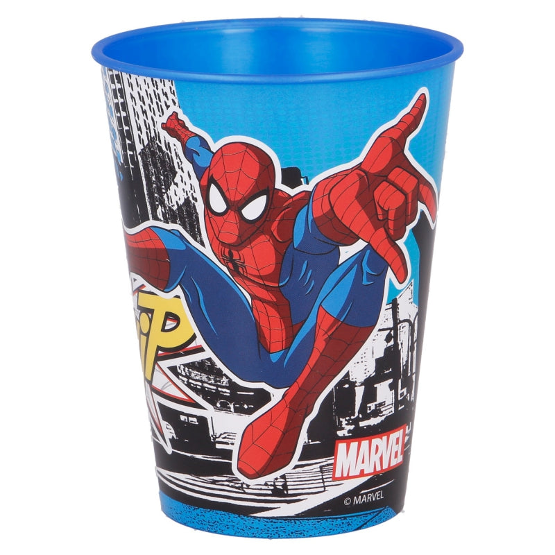 Official Marvel Spiderman Plastic Cup (260ml) (K&B)