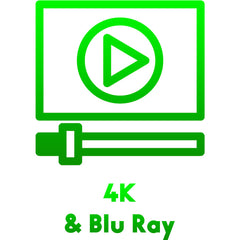 4K &amp; Blu Ray