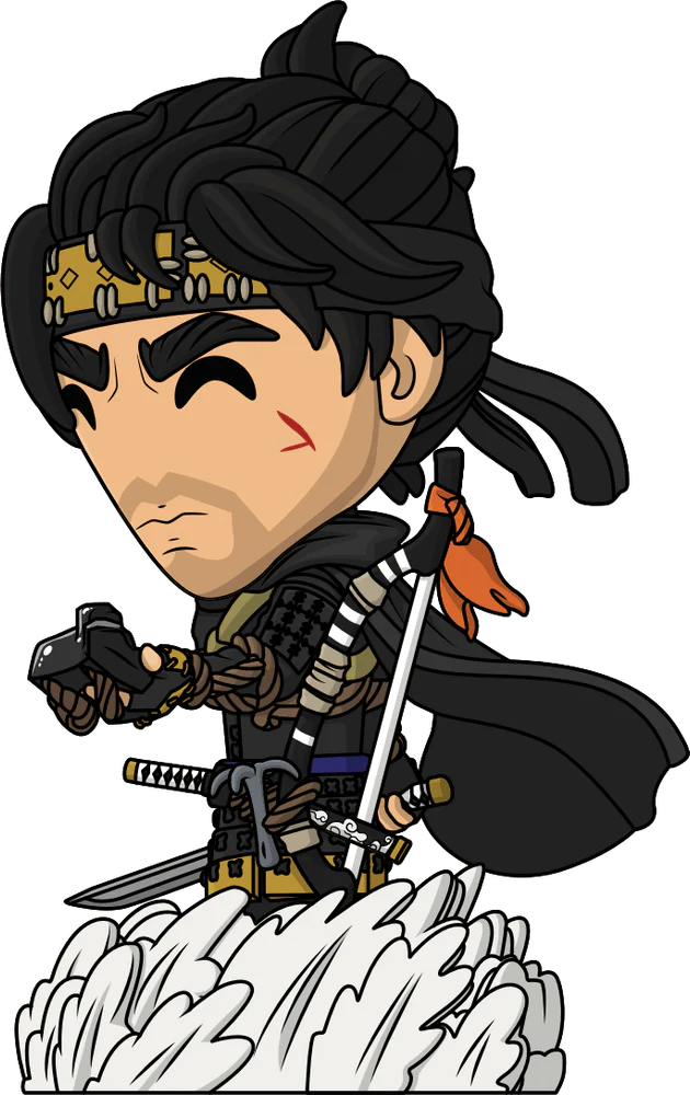 Ghost Of Tsushima: Jin Sakai Youtooz Vinyl Figure (12cm)