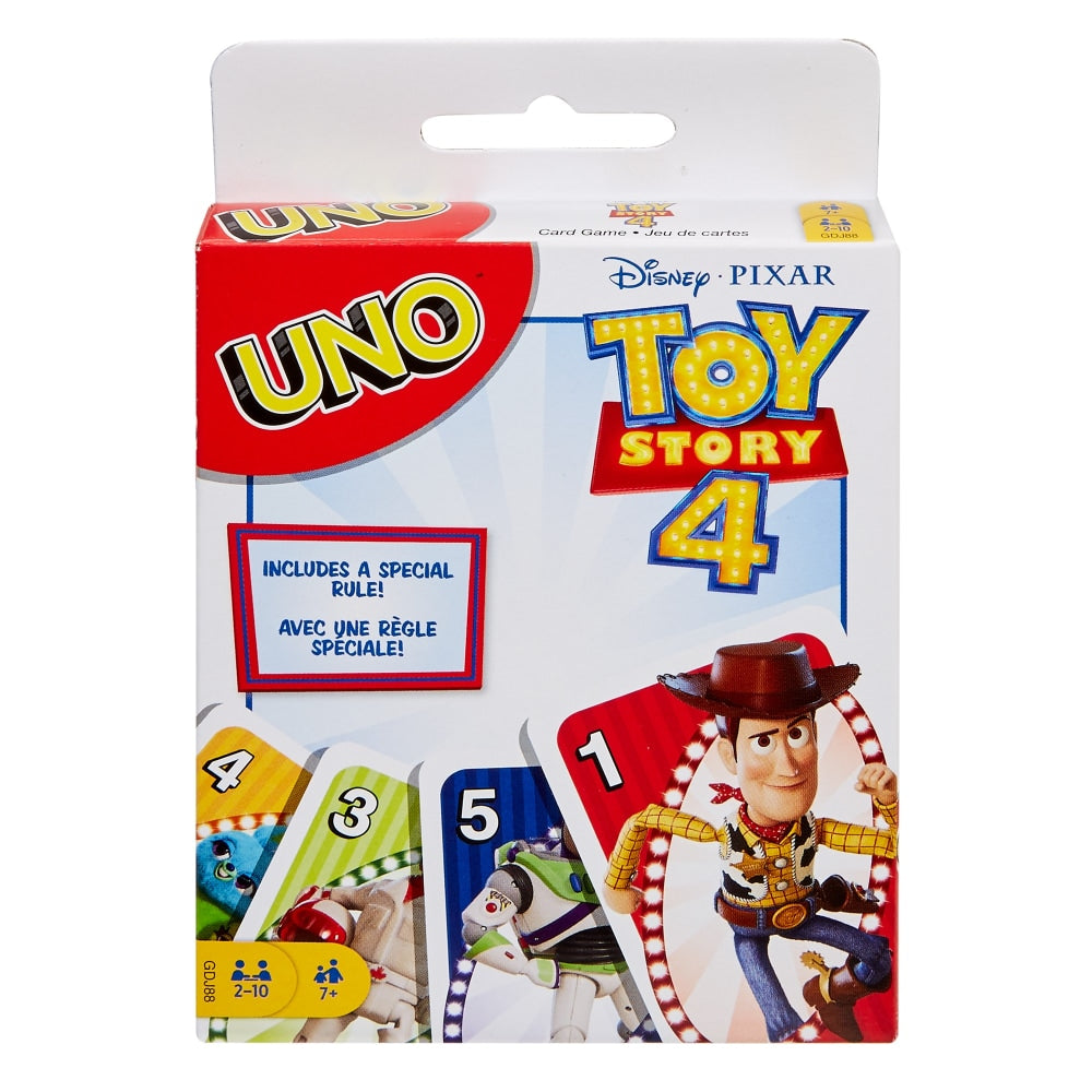 Disney Pixer Toy Story UNO Card Game