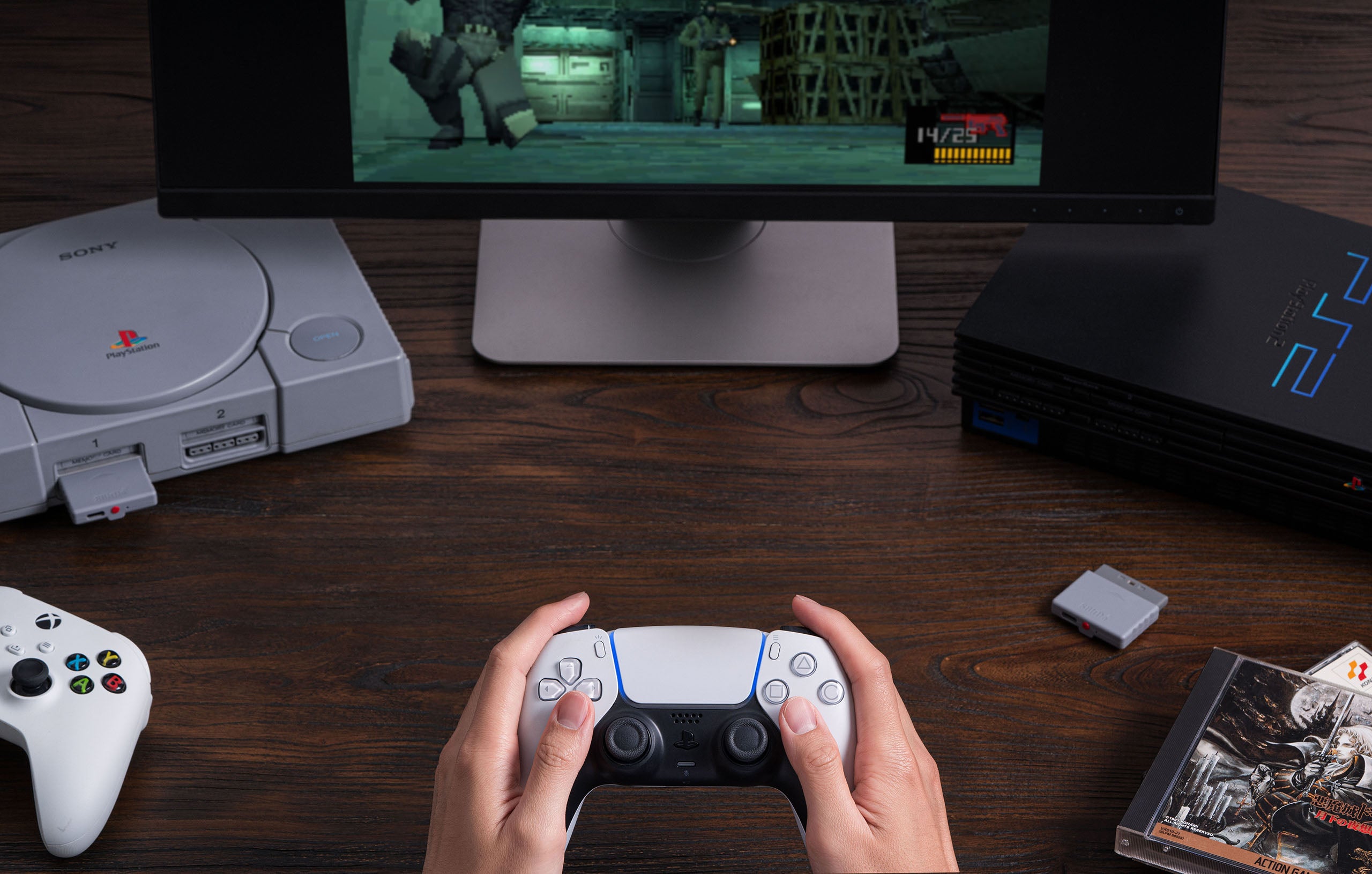 8BitDo Retro Receiver for PS1 - PS2