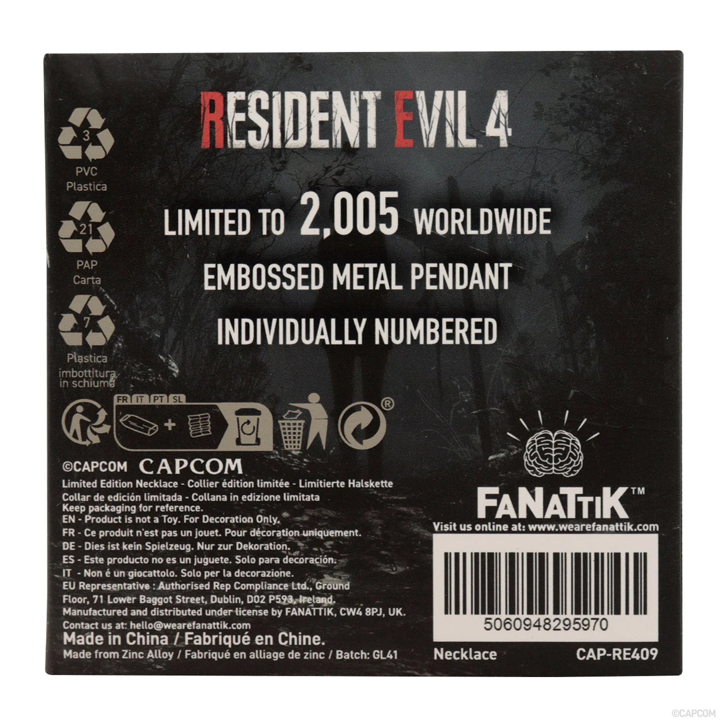 [Horror] Official Resident Evil 4 Ashley's Necklace