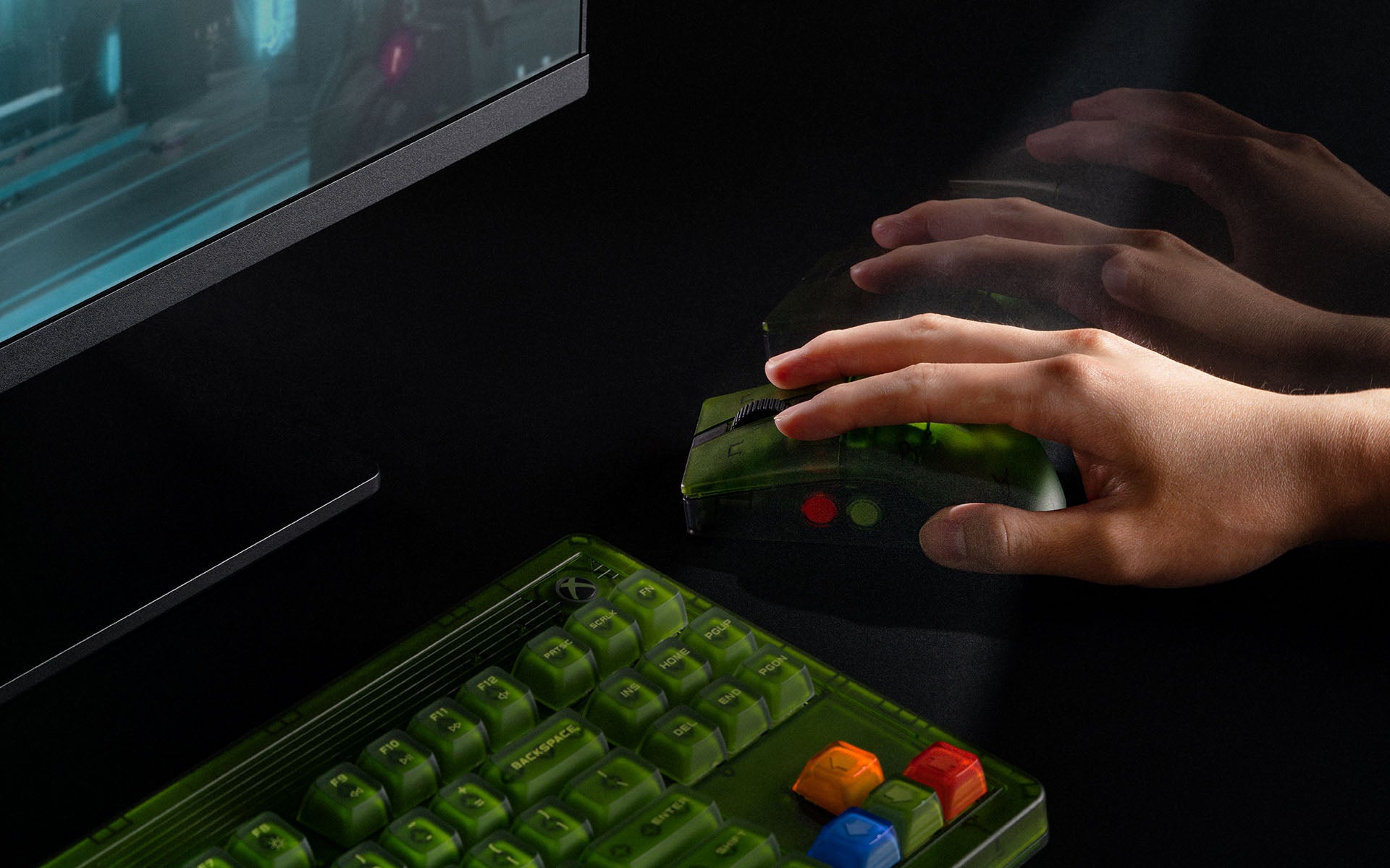 8BitDo Retro R8 Mouse - Xbox Edition