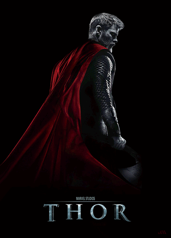 Marvel Thor 3D Poster (size: 70*50) + Frame