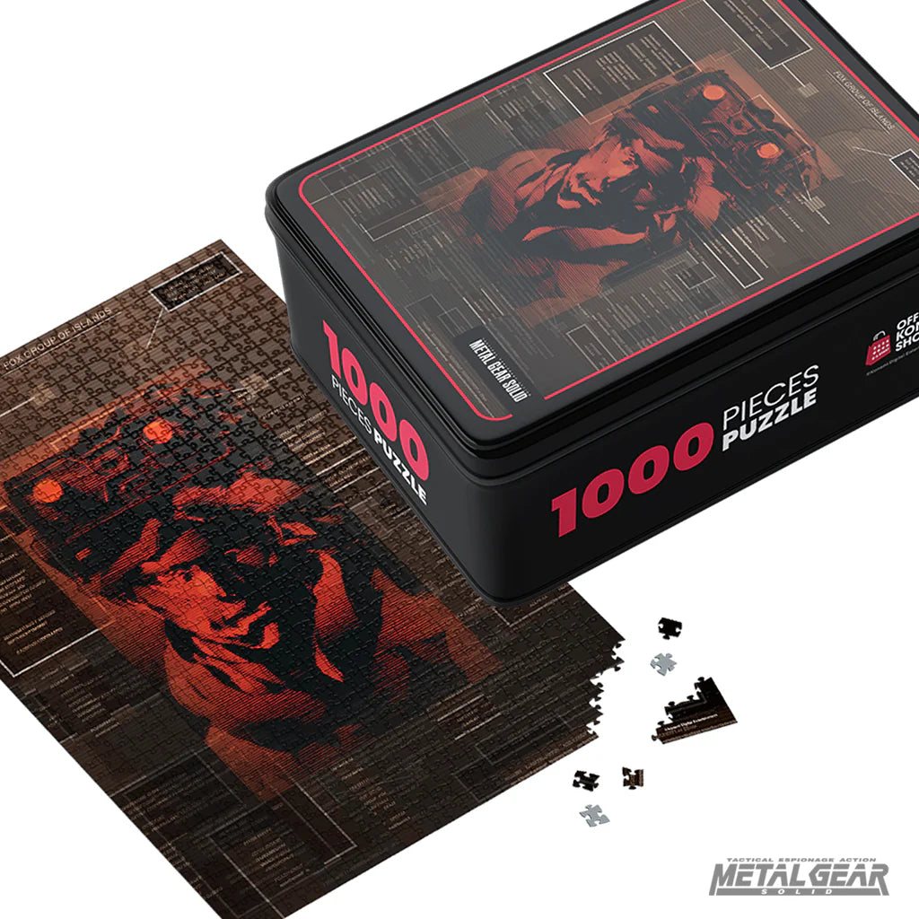 Official Metal Gear Solid Snake Jigsaw Puzzle (1000 pieces)