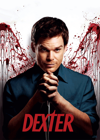 Dexter 3D Poster (size: 70*50) + Frame